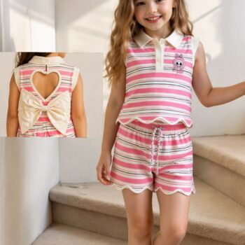 ensemble short fillette